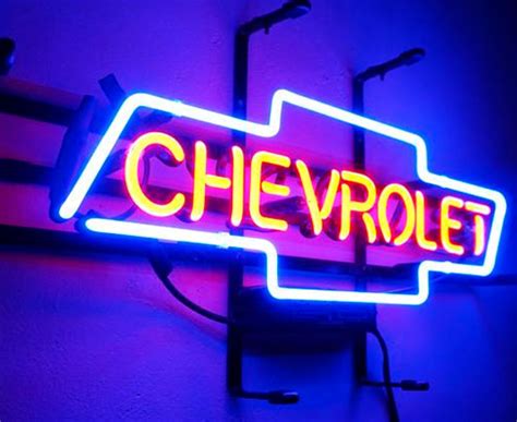 Chevrolet Neon Sign – NeonSignly.com