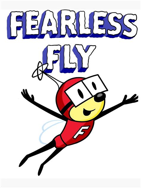 "Fearless Fly Cartoon Character from The 60s Milton the Monster Show Classic" Poster for Sale by ...