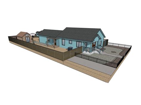 A 3D model of your house from photos/video modeled in SketchUp | Upwork