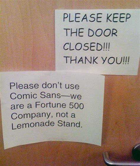 Which Fortune 500 company is this?? | Comic Sans | Know Your Meme