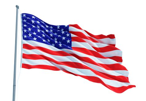 American Flag PNG Transparent Picture - PNG Mart