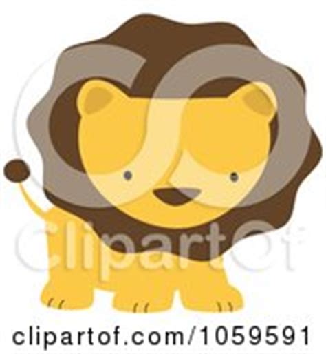 Royalty-Free (RF) Baby Lion Clipart, Illustrations, Vector Graphics #1