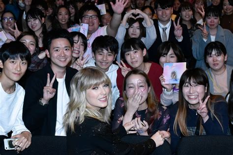 Taylor Swift - Fan Event in Tokyo 11/06/2019 • CelebMafia