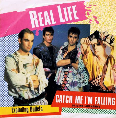 Real Life Discography: Single release : Catch Me I'm Falling [Germany 7"]