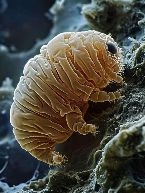 Microscope Image Of A Tardigrade by goodspencer on DeviantArt