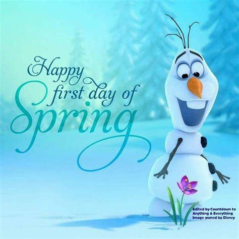 Happy day, snow melting. | First day of spring, 1st day of spring, Happy spring