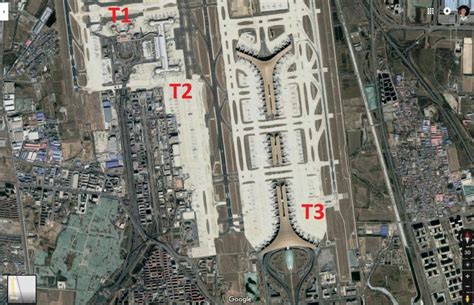 The evolution of Beijing Capital International Airport - Checkerboard Hill