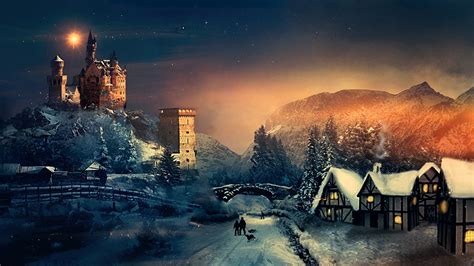 1920x1080 Christmas Winter Season Laptop Full HD 1080P HD 4k Wallpapers ...