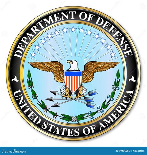 Department of Defense stock vector. Illustration of seal - 99406055