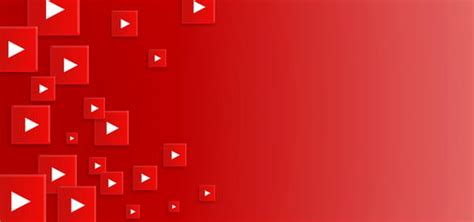 Short Video Playback Red Background, Youtube, Short Video, Background ...