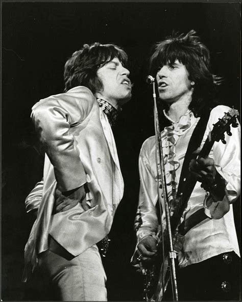 Lot Detail - Mick Jagger and Keith Richards 1970 Vintage Stamped Photograph by Roberto Rabanne