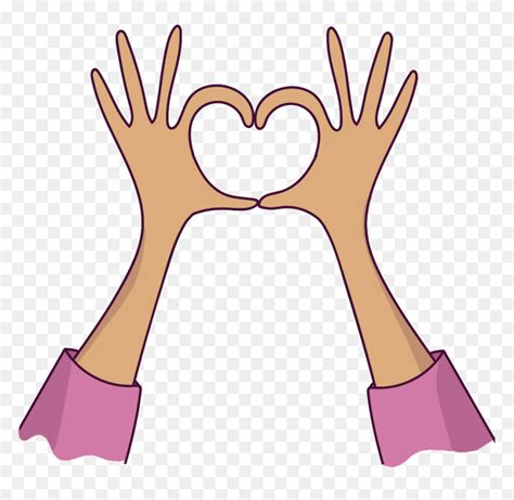 Hands Heart Thank You , Png Download - Thank You Hand Heart, Transparent Png - vhv