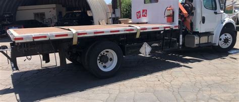 2014 Freightliner with Palfinger Crane - Alliance Truck & Tank Sales