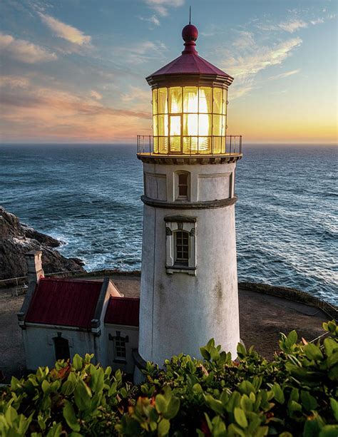 Heceta Head Lighthouse Photograph by Rudy Wilms | Fine Art America