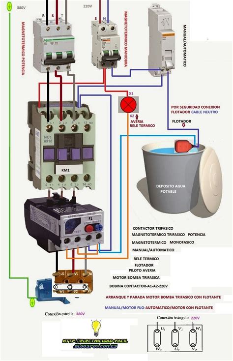 Single Phase Contactor Wiring Diagram A1 A2