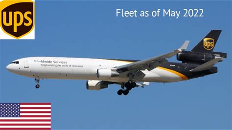 UPS Airlines Fleet as of May 2022 - YouTube