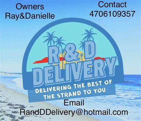 food delivery services myrtle beach - Miguelina Melendez