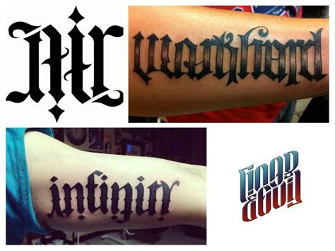 45 Rare Ambigram Tattoos Designs & Meanings – For Men & Women (2017) | Ambigram tattoo, Ambigram ...