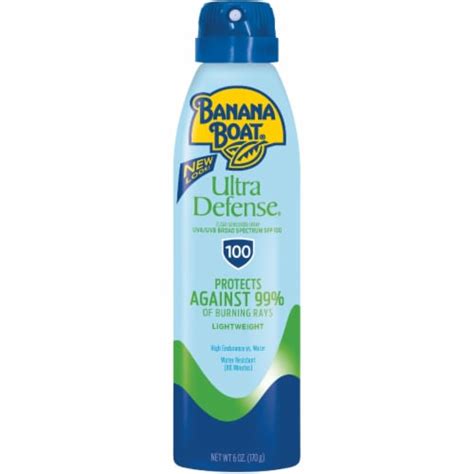 Banana Boat Ultra Defense SPF 100 Defense Sunscreen Spray 11042, 1 - Kroger