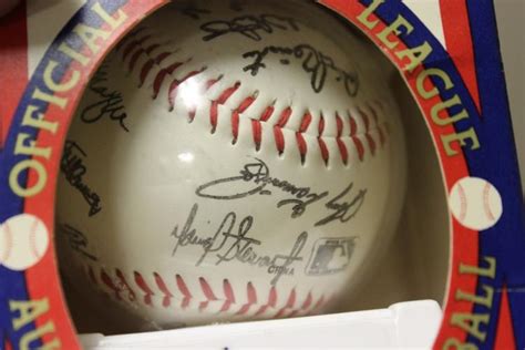 Sold Price: A Replica 1993 World Series Signed Baseball - October 6 ...