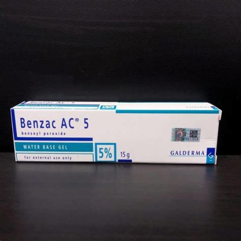 Benzoyl Peroxide 5 % Cream 15g