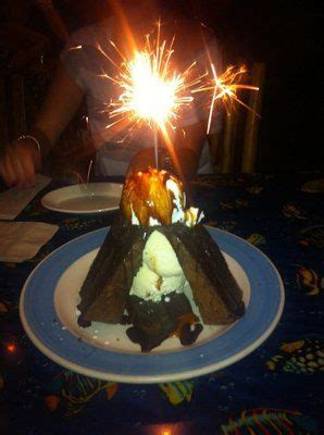 rainforest cafe volcano brownie | Uploaded from Mobile | Food and drink ...