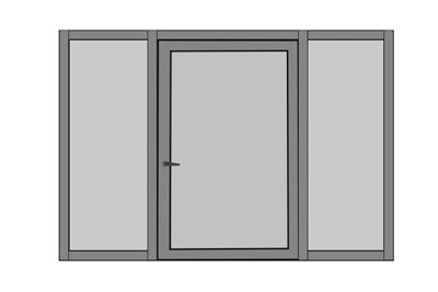Pivot Steel & Glass Exterior Doors - Modern Glass and Metal Front Doors - Custom Steel Doors ...