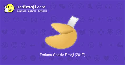 🥠 Fortune Cookie Emoji Meaning with Pictures: from A to Z