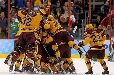 Minnesota Gophers Beat North Dakota On Last-Second Goal