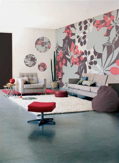 Add Some Floral Pattern Into Your Living Room - Top Dreamer