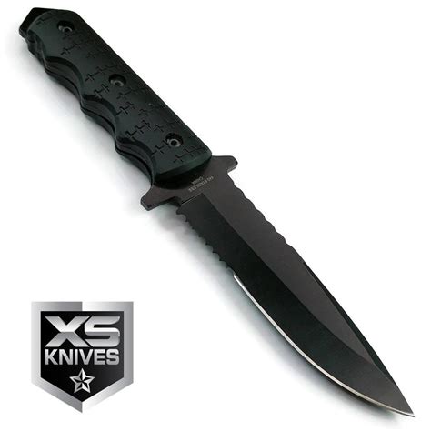 9" Navy SEALs Tactical Combat Bowie Knife w/SHEATH Military Fixed Blade Survival | eBay