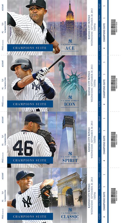 2013 New York Yankees Premium Season Tickets :: Behance