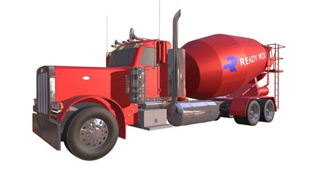 Concrete Mixer Truck - Buy Royalty Free 3D model by 3DHorse [2cc96ed] - Sketchfab Store