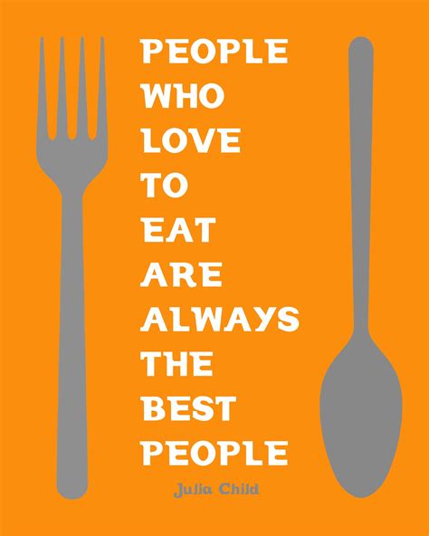 absolutely. i love food. i enjoy food. and i like being around people ...