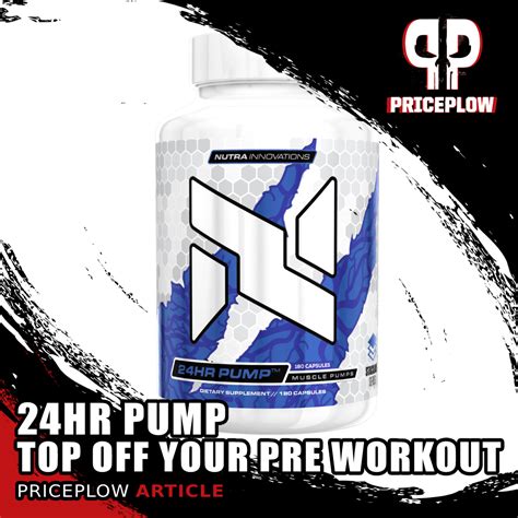 24HR Pump Tops Off Your Pre Workout Pumps | Preworkout, Workout, Pre workout supplement