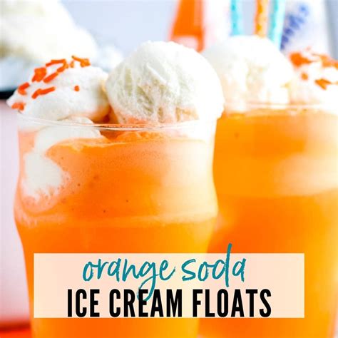 Orange Floats Recipe {2 Ingredients!} | A Reinvented Mom