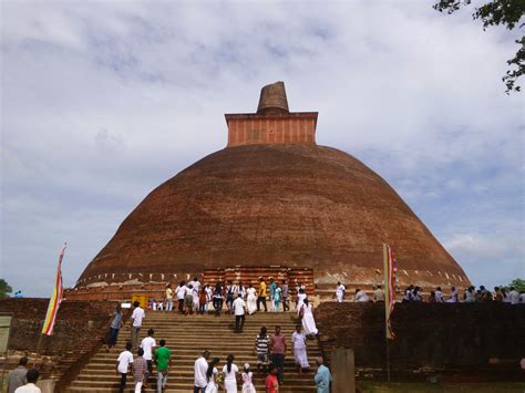 ANCIENT ART — Jetavanaramaya, a stupa located in the sacred city...