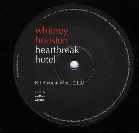 Whitney Houston Heartbreak hotel (Vinyl Records, LP, CD) on CDandLP