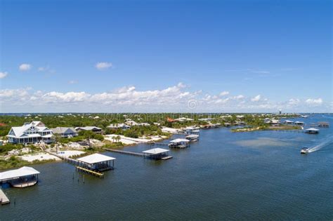 Aerial View of Perdido Key and Ono Island Stock Image - Image of coast, pensacola: 150822491