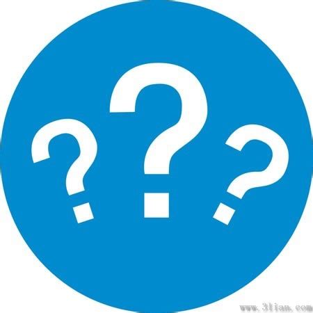 Blue question mark icon vector Free vector in Adobe Illustrator ai ( .ai ) vector illustration ...