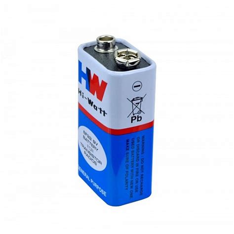 Original HW Battery 9V For Arduino/ RPI/ Robotics