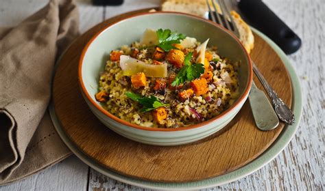 Quinoa Risotto with Roasted Pumpkin @ Not Quite Nigella