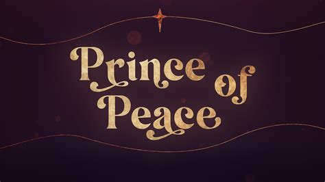 Prince of Peace | Vineyard Church North Phoenix