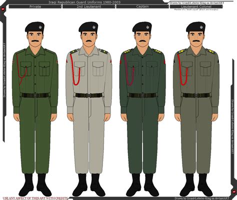 Iraqi Republican Guard Uniforms by Grand-Lobster-King on DeviantArt