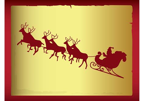 Santa Claus Sleigh Free Vector Art - (620 Free Downloads)