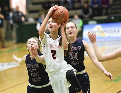 Cambridge girls wins school's first basketball state title