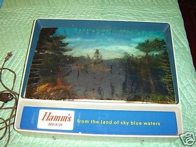 Hamms TV box Rippler Motion beer sign 1950's for parts | #77718834