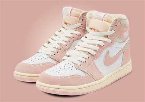 Official Look At The Air Jordan 1 Retro High OG Washed Pink - Sneaker News