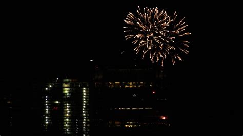 Calgary 2019 New Year's Eve count down fireworks at Calgary Tower. - YouTube