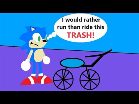 Sonic plays Roblox Obby but you're on a bike. - YouTube